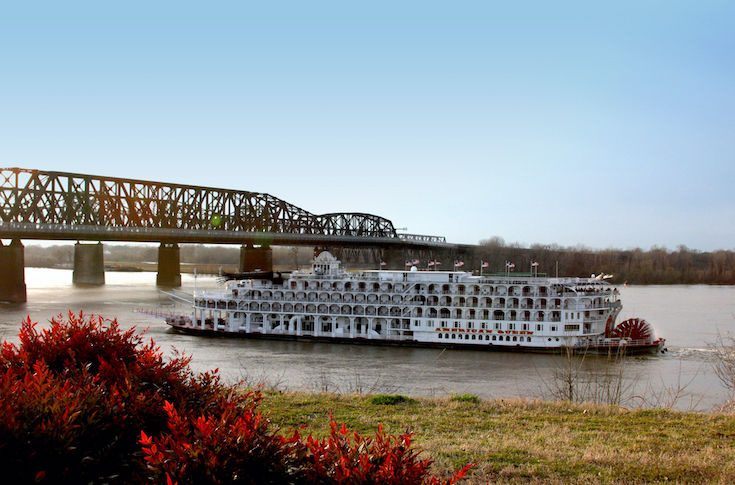 The American Queen river cruise ship (Photo Credit: Hornblower Group)