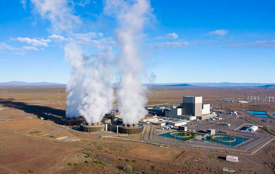 The Columbia Generating Station outside of Richland, Washington, went offline recently. (Energy Northwest photo)