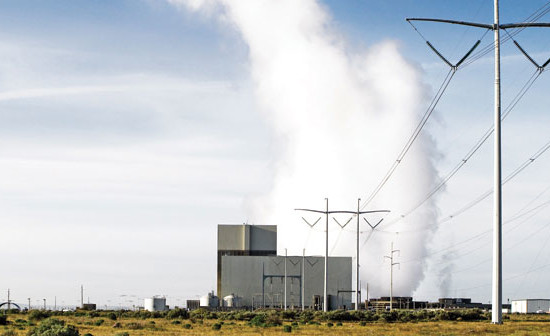 Energy Northwest operates the Columbia Generating Station and is interested in developing smaller nuclear reactors. (photo credit: Energy Northwest)