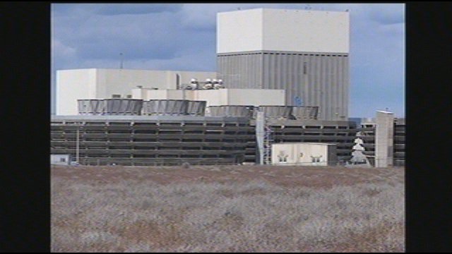 Nuclear waste cools on top of the Columbia Generating Station, same as at Fukushima, Japan