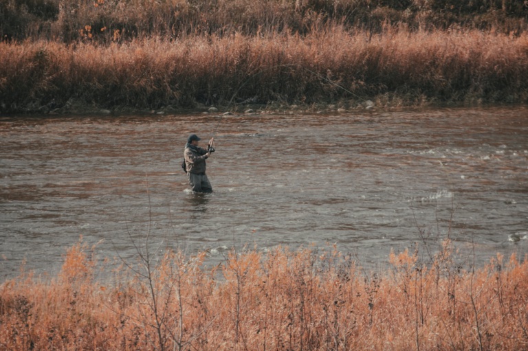With water temperatures dropping, fall chinook are pushing upstream into prime fishing areas like Heller Bar and the lower Salmon River.
