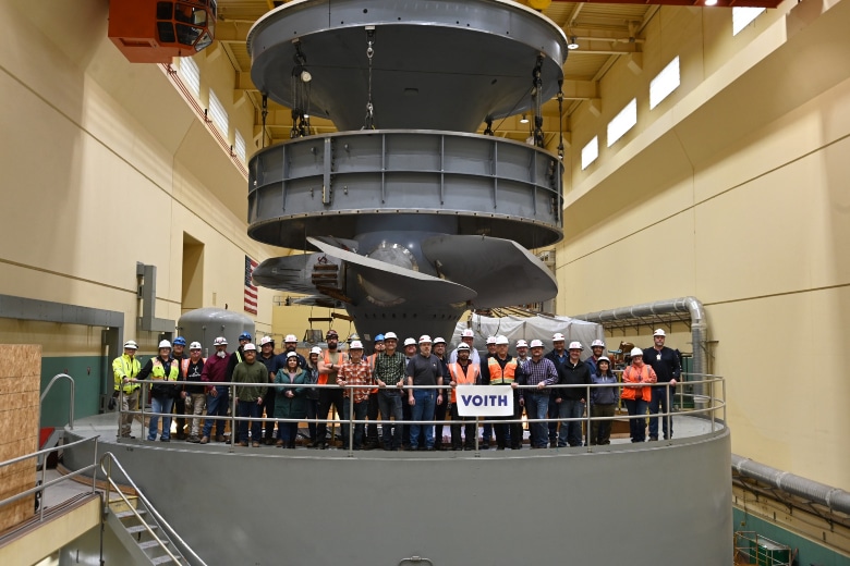 Corps and Voith Hydro recently completed a decade-long modernization project at Ice Harbor Lock and Dam