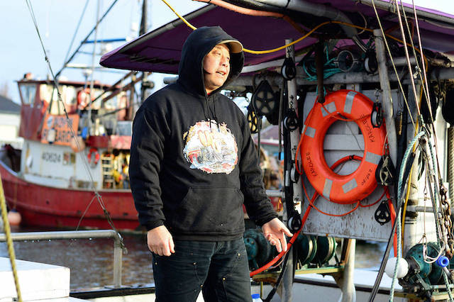 Joel Kawahara is a longtime fisherman out of Port Townsend, and one who hopes for a solution to the Snake River dams struggle. (Diane Urbani de la Paz photo)