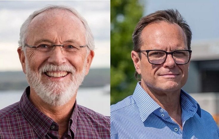 Incumbent Dan Newhouse, left, is being challenged by Doug White for the 4th District seat.