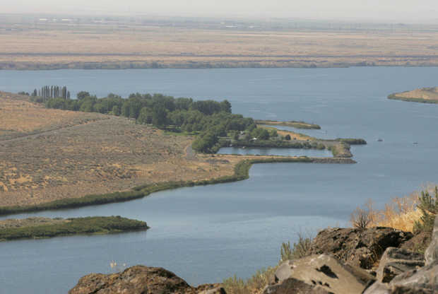 Crow Butte Park, a 275-acre facility on a 1,500-acre island on the Columbia River, includes camping and day use areas and a boat launch. The Port of Benton plans to invest $350,000 in upgrading the marina, including repairing the dock and adding boat slips in the u-shape moorage area.