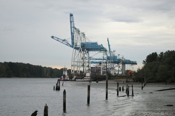 The Port of Portland, shipping internationally from the banks of the Columbia River. (Mark Graves photo)