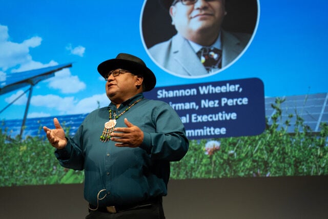 Nez Perce Tribal Executive Committee Chairman Shannon Wheeler discusses salmon recovery.