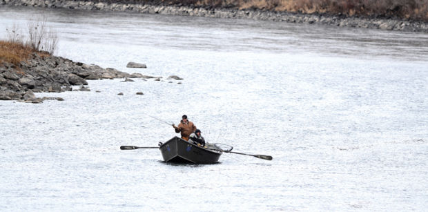 (Steve Hanks photo 2/4/14) Steelhead anglers fishing the Clearwater River have seen restrictive regulations, low bag limits and a disappointing return of B-run fish this fall and winter. Those conditions have kept efforts low, but anglers willing to face them have experienced some darn good fishing at times.