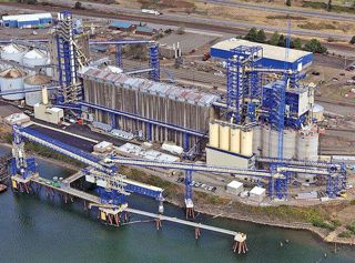 Temco's grain terminal on the Columbia River is doubling its rail handling capacity.