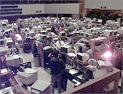(Associated Press) The Pacific Stock Exchange in San Francisco, during a 1998 power blackout.