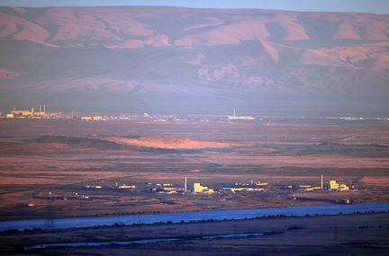 The Columbia River runs alongside the U.S. Department of Energy's Hanford site, once home to nine operating nuclear reactors that produced plutonium for nuclear weapons. Now it's the nation's largest radioactive cleanup site.
