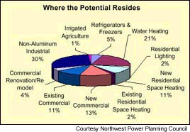 Where the conservation potential lies