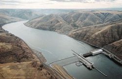 Lower Granite, a federally owned and operated dam on the Lower Snake River.