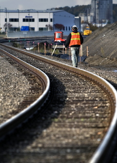 (Fredrick D. Joe) At Port of Portland's Ramsey Rail Yard, $14 million in state, federal, and port money, as well as contributions from Burlington Northern Santa Fe and Union Pacific railways, will make the connection between ships and rail less congested.