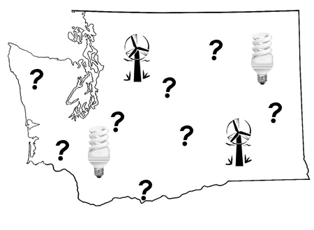 Washington Efficiency/Renewables Widely Supported, but Proposed Policy Paths Diverge