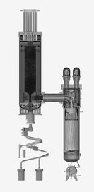 A proposed small modular nuclear reactor.
